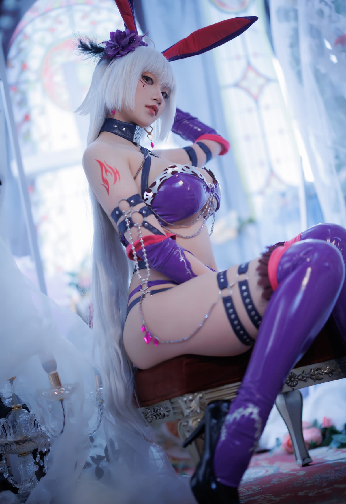 Cien恩恩_NO.004_黑贞兔女郎泳装_0005
