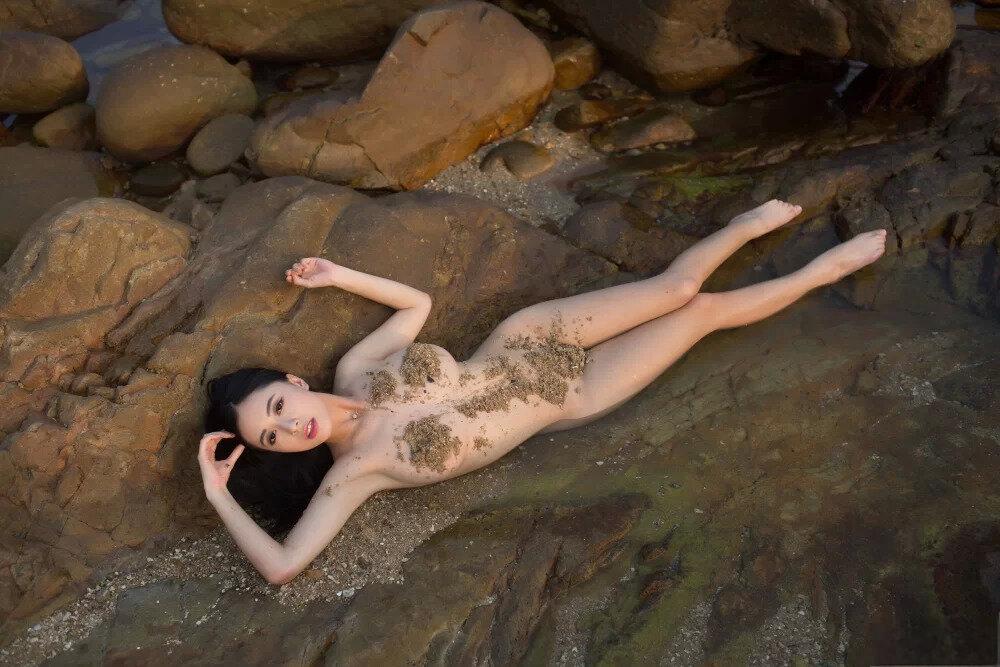 TuiGirl推女郎黄可三亚礁石摄影专辑-完整版 [365P-5.34G]